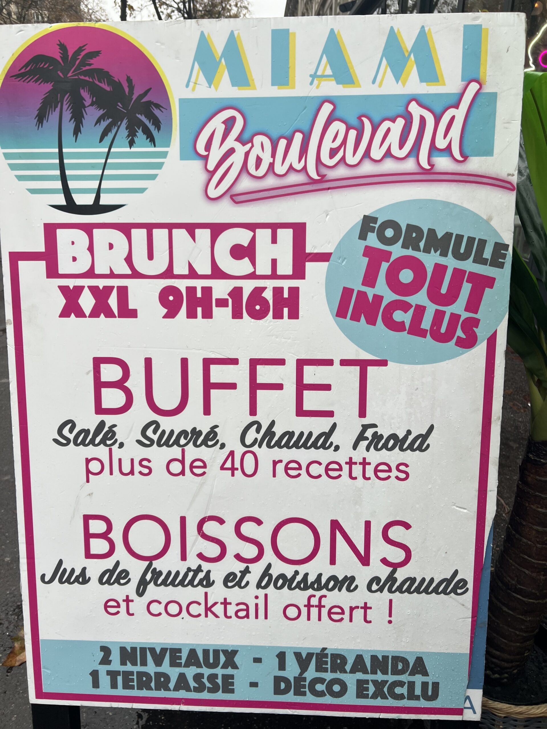 Brunch à volonté