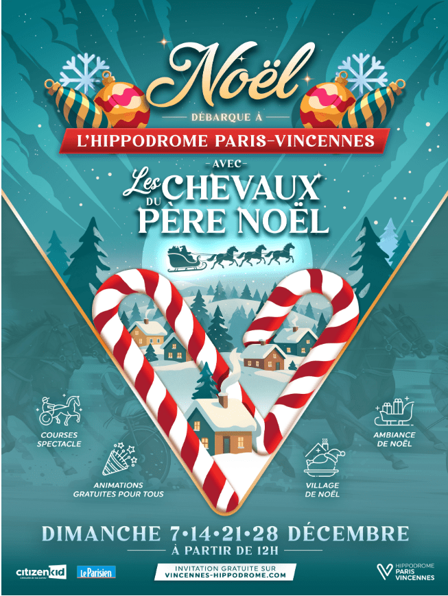 Noel à l'hippodrome de Paris-Vincennes