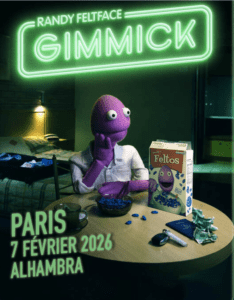 Randy Feltface, gimmick