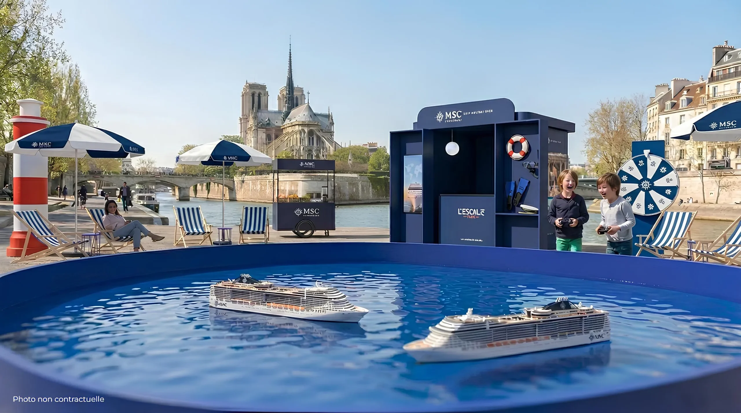 MSC Croisière - L'escale Paris
