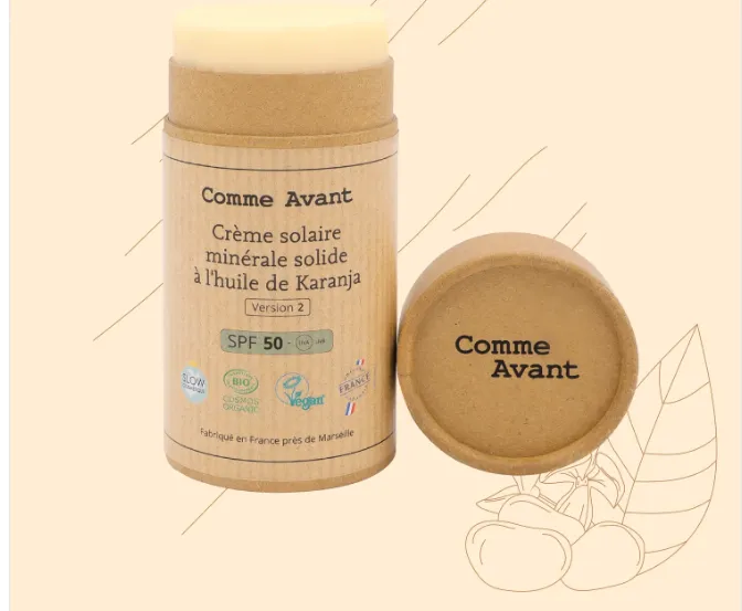 creme solaire comme avant bio