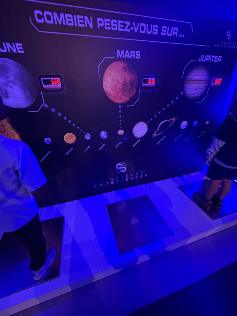 Science expériences -Bercy