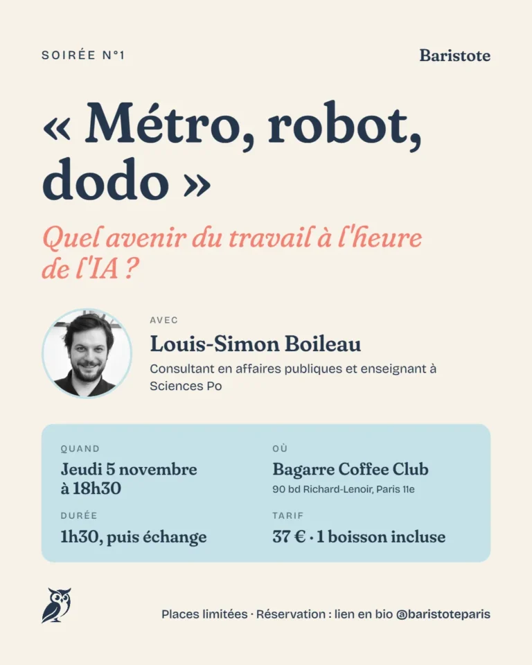 Un cours du soir sur l&rsquo;IA